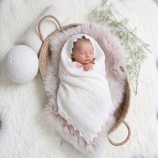 Cosy Cashmere Baby Shawl