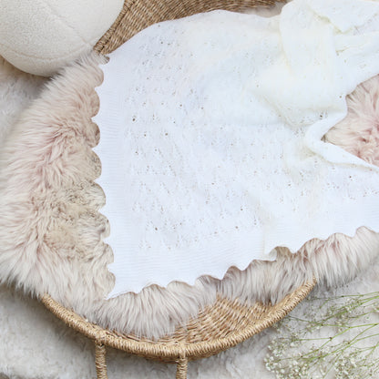 Butterfly Baby Shawl