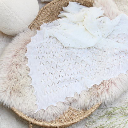 Butterfly Baby Shawl