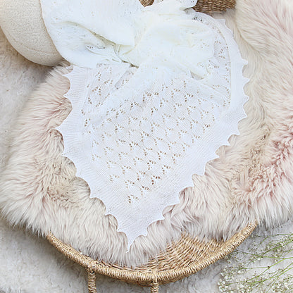 Butterfly Baby Shawl