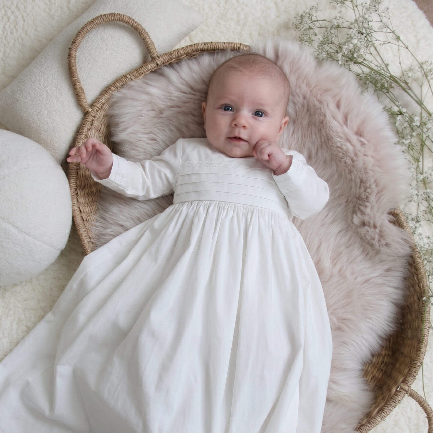 Rome Christening Gown