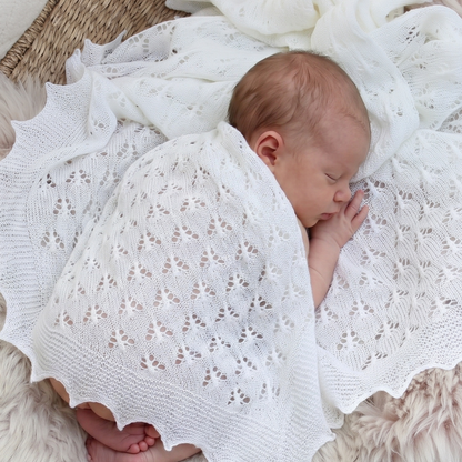Butterfly Baby Shawl